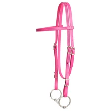 HORSE SIZE- READY MADE -Magenta WESTERN BRIDLE Made from BETA BIOTHANE