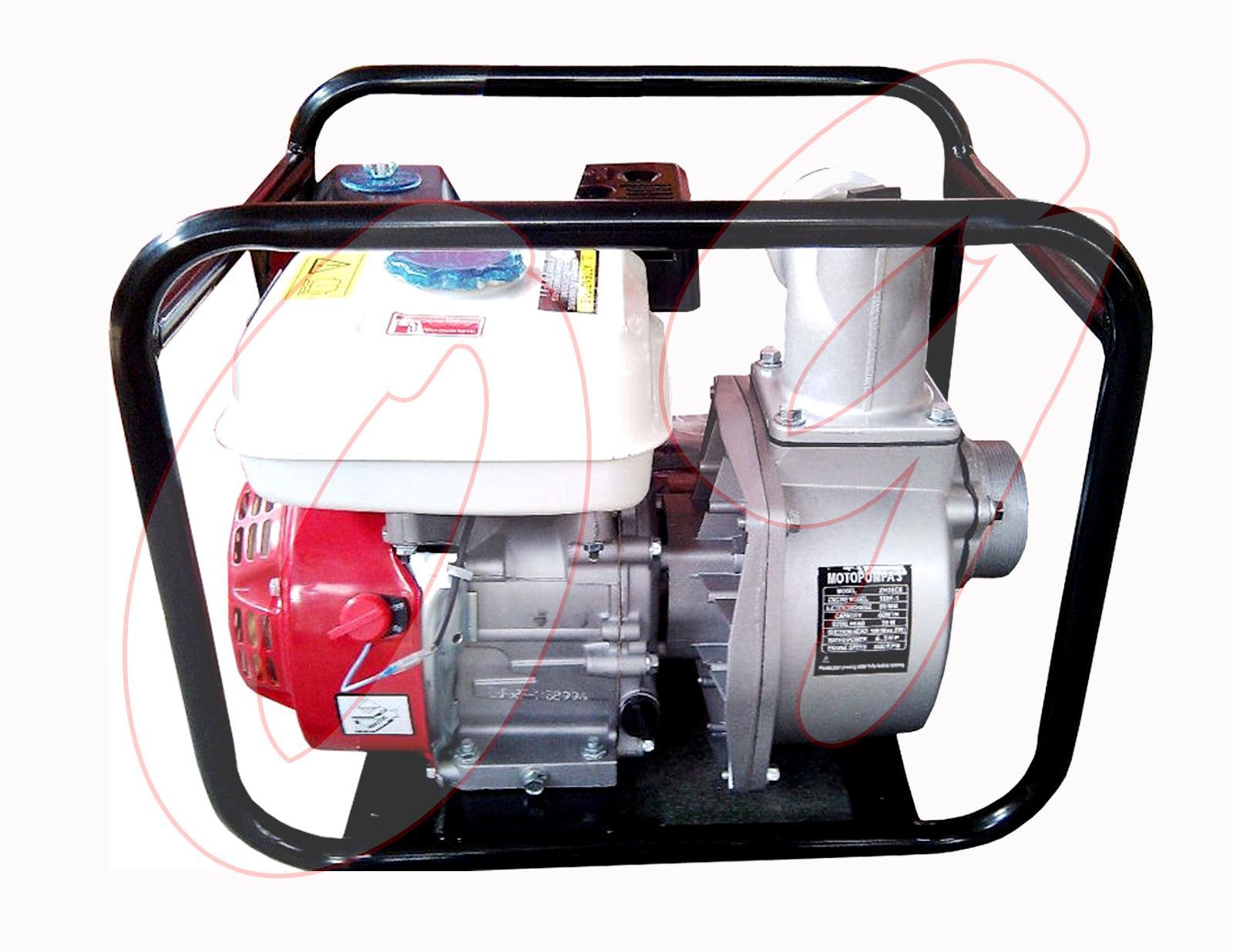 Motopompa autoadescante a scoppio acque torbide 163 cc 4T 6,5 Hp