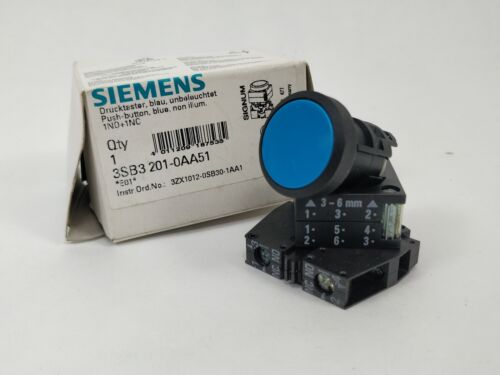 Siemens 3SB3201-0AA51 Push button - Bild 1 von 3