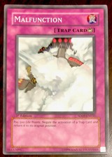 Malfunction SD09-EN035 Yugioh! TRAP Dinosaur's Rage Deck 1st Edition NM NEW x1