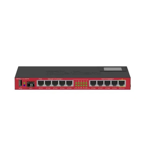 Used Mikrotik RouterBOARD 2011UiAS-IN | RJ45 serial port, USB port and more RAM - Picture 1 of 1
