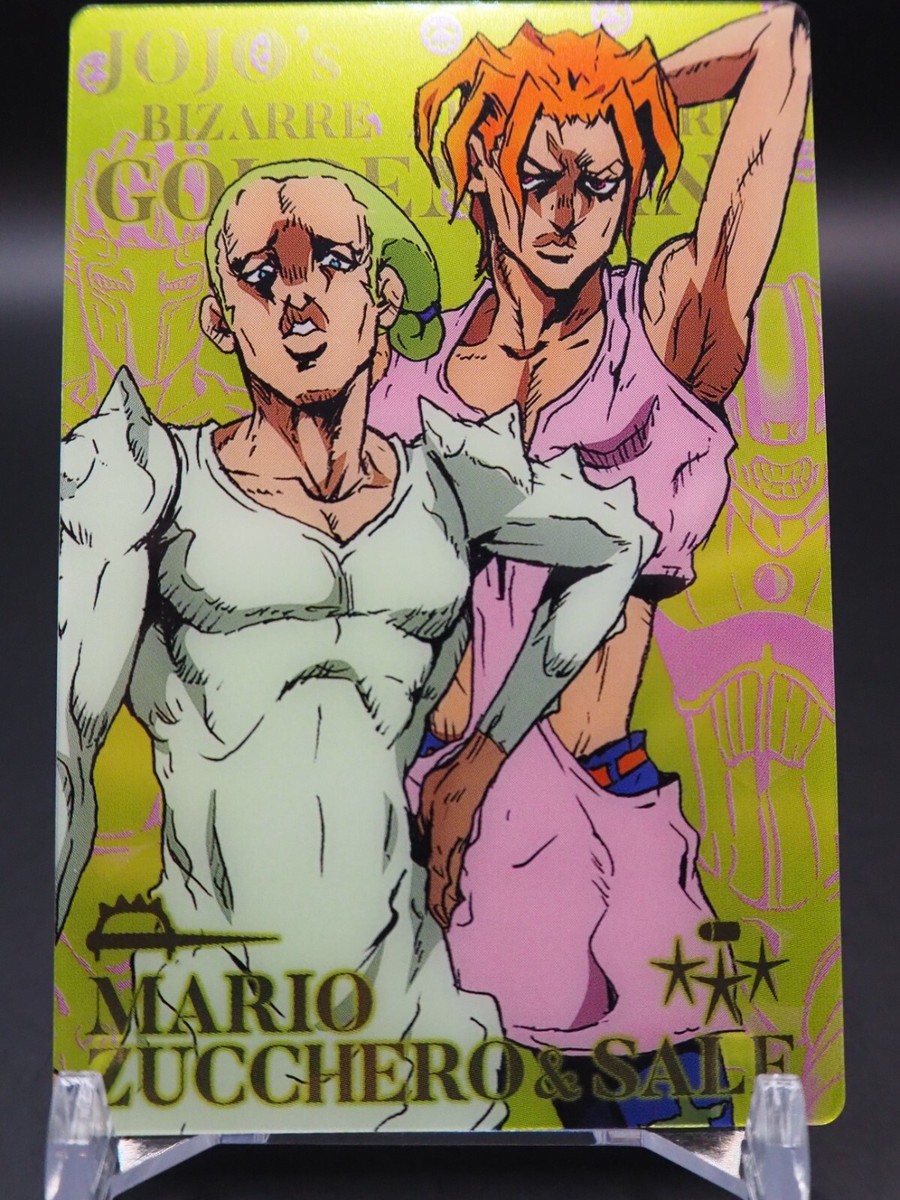 Mario Zucchero Sele JoJo's Bizarre Adventure Wafer Card No.09