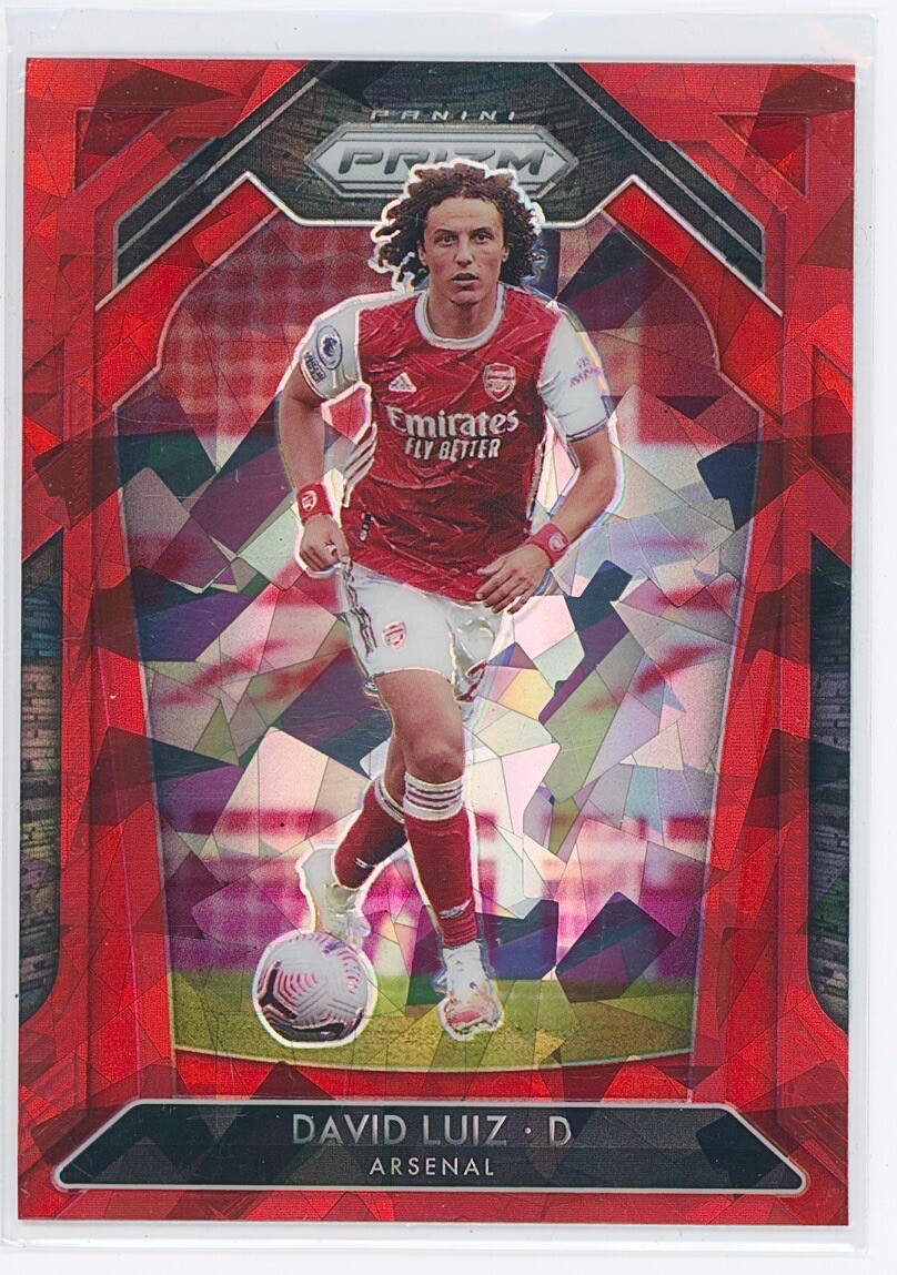 David Luiz #32 Red Ice Prizm Premier League 2020-21 Arsenal