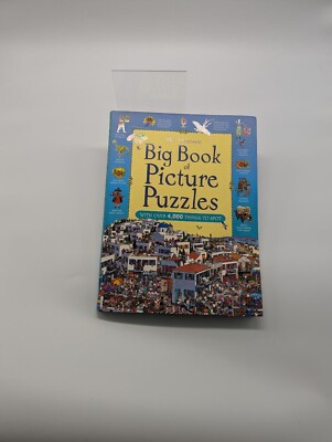 Big Book of Picture Puzzles Usborne Publishing