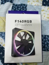 NZXT F140 RGB 140mm Case Fan - Matte Black