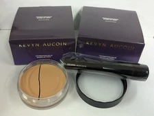 2PCS KEVYN AUCOIN FOUNDATION BALM MEDIUM FB08 0.7OZ ITEM# 38511 SEE DESCRIPTION