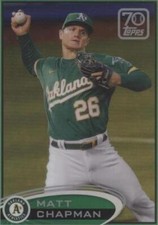 2021 Topps - Chrome 70 Years of Topps Baseball Matt Chapman #70YTC-62
