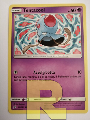 Tentacool   Team Game 60/181   Common   Pokemon   Italian