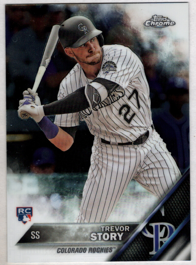 Trevor Story 2016 Topps Chrome RC #45