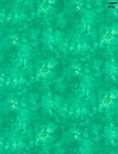 Solid-ish Tone on Tone cotton quilt fabric BTY Timeless Treasure LAGOON green