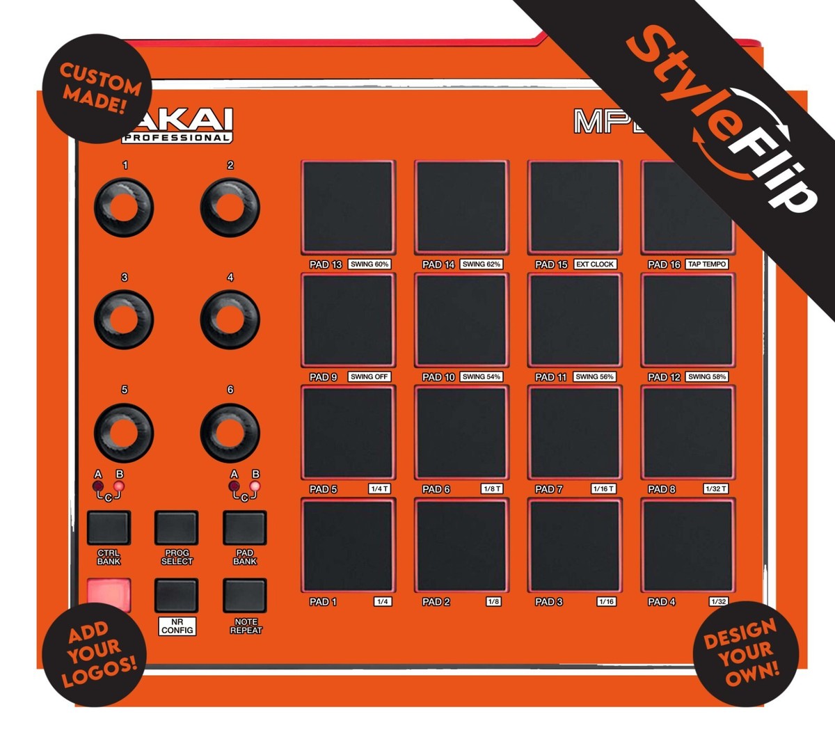 Akai MPD 218 Skin | Custom Design | Protective Decal | StyleFlip