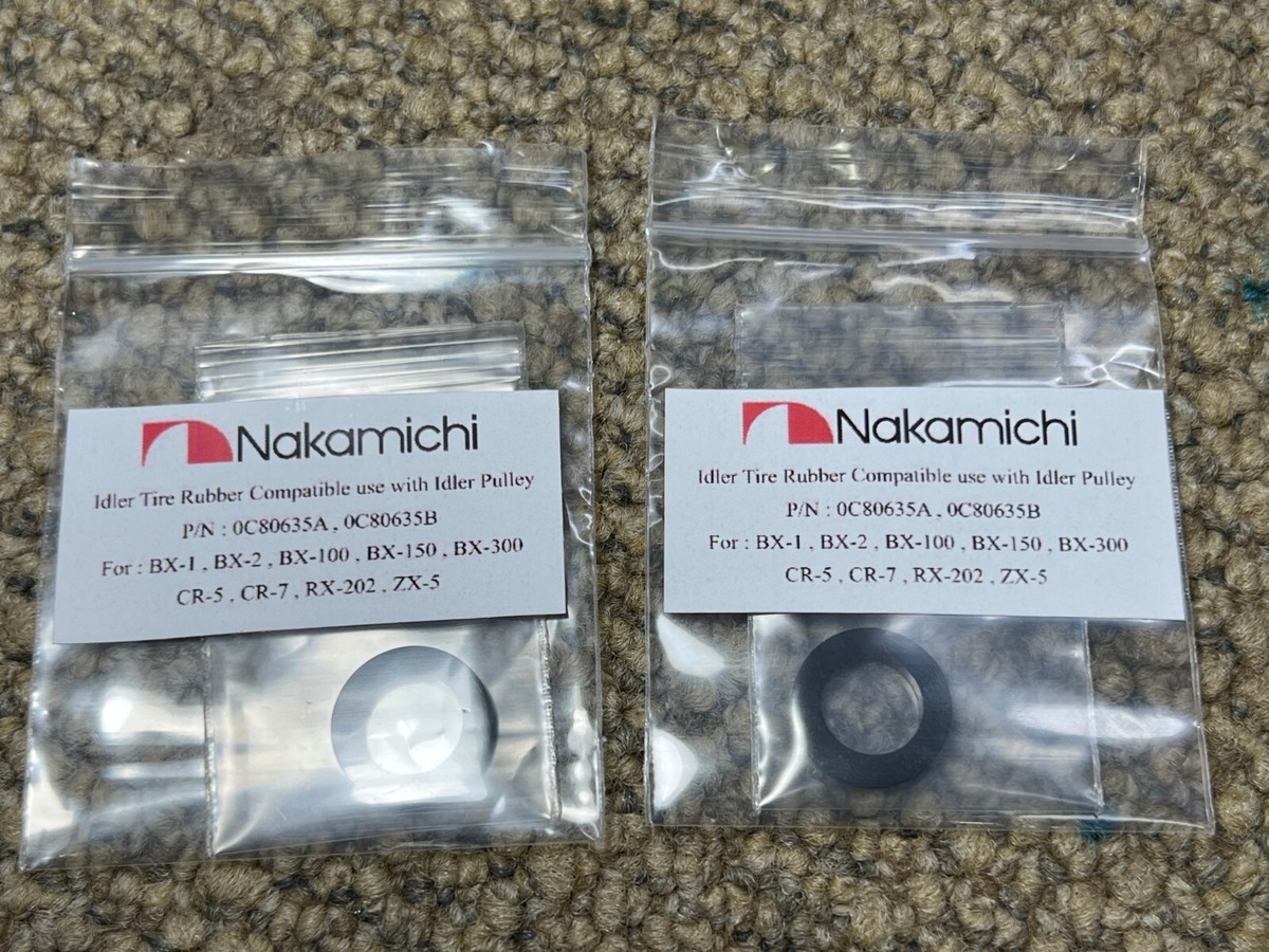 Nakamichi Cassette Idler Tire Rubber for BX-1 BX-2 BX-100 BX-125