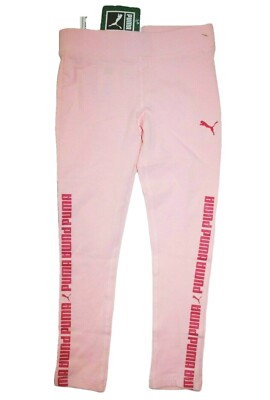 PUMA Kids Toddler Crystal Rose pants New NWT Peach Pink Color  Size