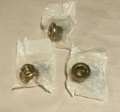 OEM Husqvarna 532400234 Flange Lock Nut - Set of 3 - NEW