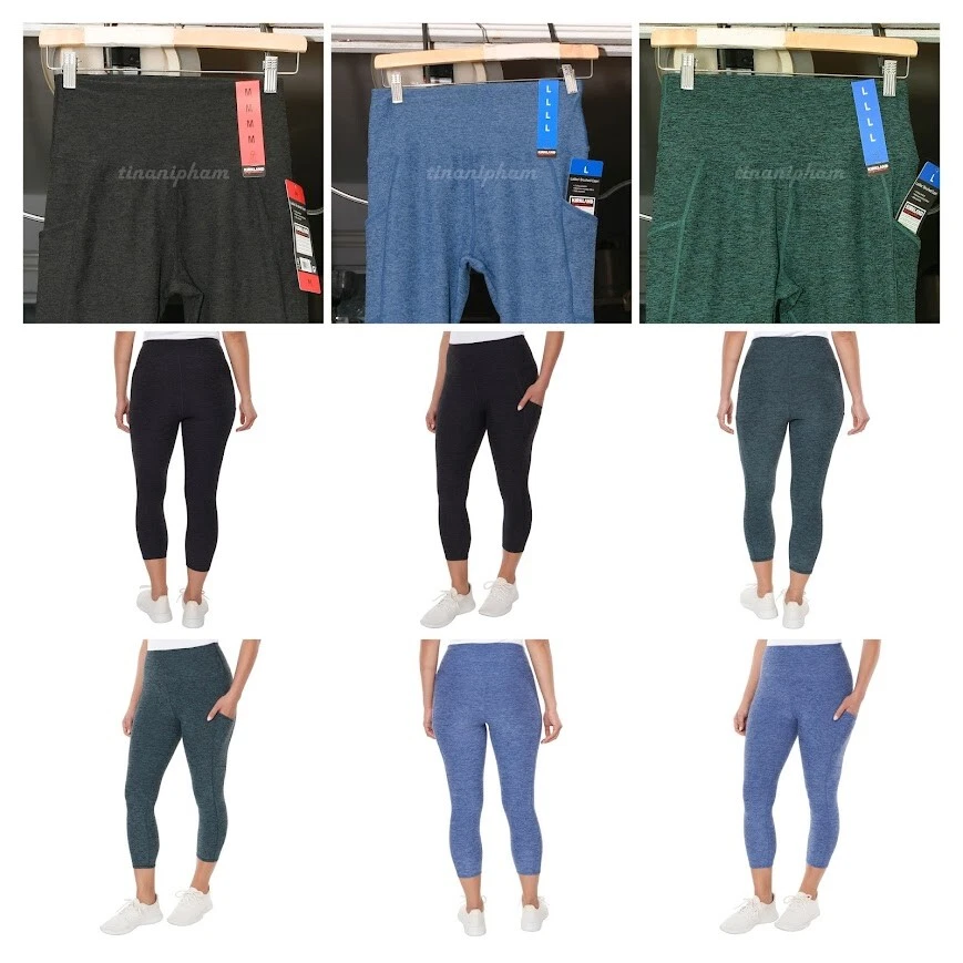 black , green , blue Kirkland Ladies' Brushed Capris,
Opens in a new window or tab