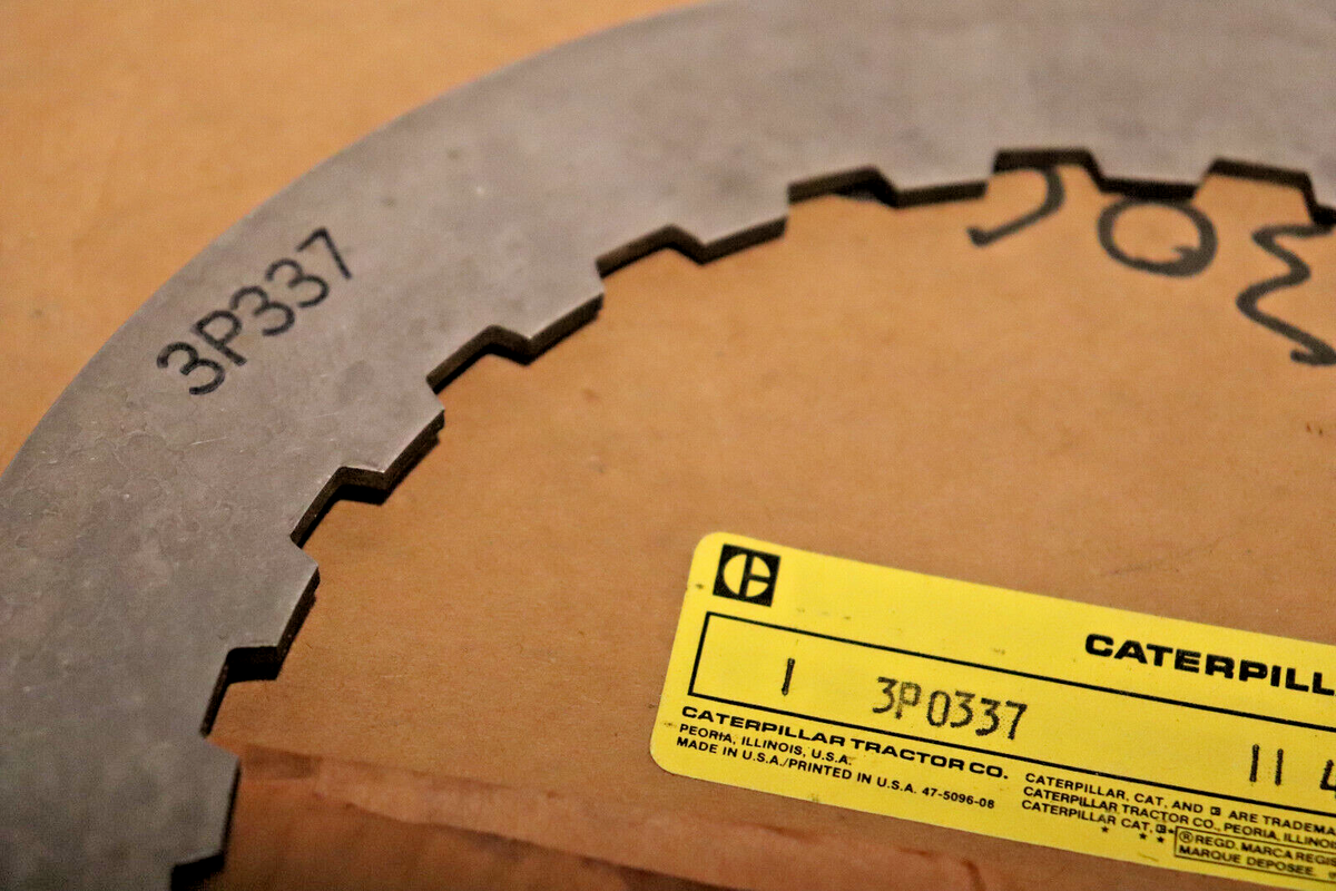 3P-0337 Caterpillar 24 Tooth Clutch Plate 3P0337 CAT Transmission
