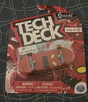 Tech Deck ULTRA RARE Toy Machine STEEZE Fingerboard  Skate TARGET EXCLUSIVE New