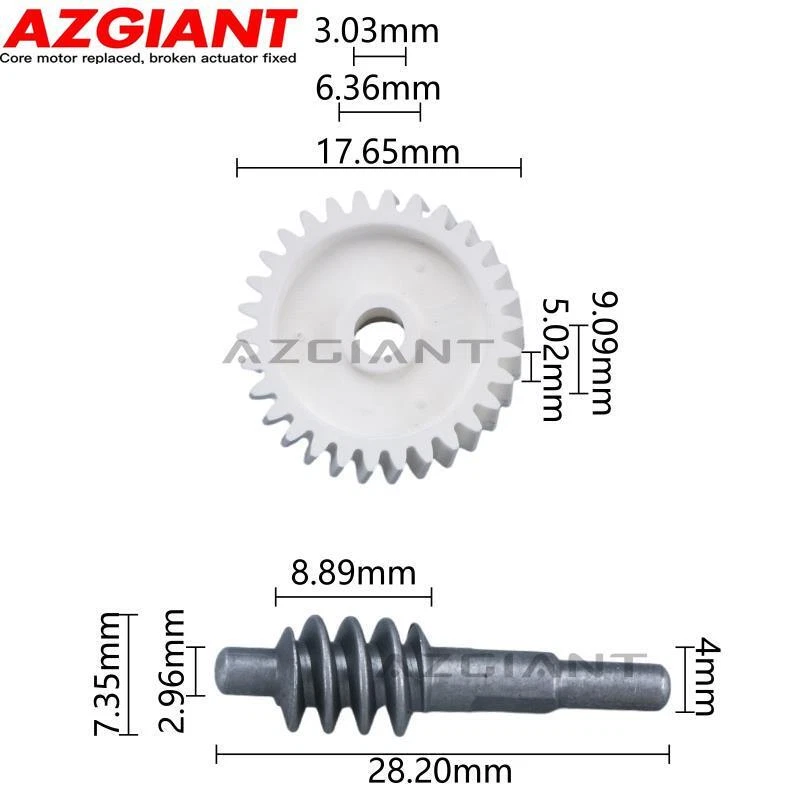 Espejo retrovisor eléctrico plegable motor engranaje para Mazda 5 MK2 2005-2009 2006-2016 Mazda MPV Foto 3 de 4