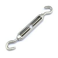 Spannschloss Edelstahl M10 Haken / Haken Drahtseil Seilspanner Spannschraube Spa
