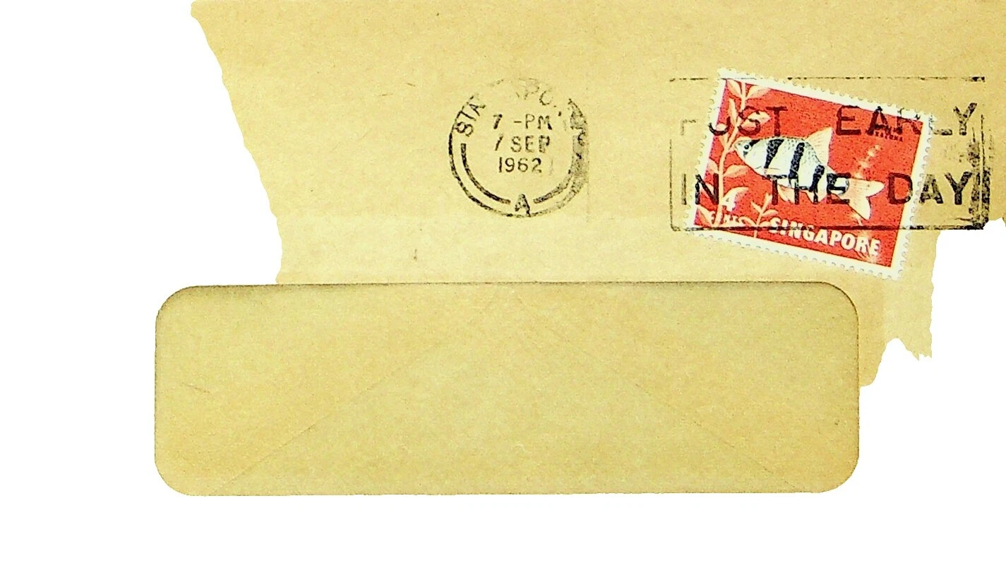 Cubierta de Singapur peces Sellos 1963-ahora