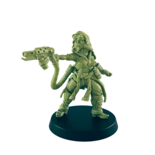 Flametosser - Return to the Badlands - Mini - EC3D - Cyber Punk - SciFi RPG