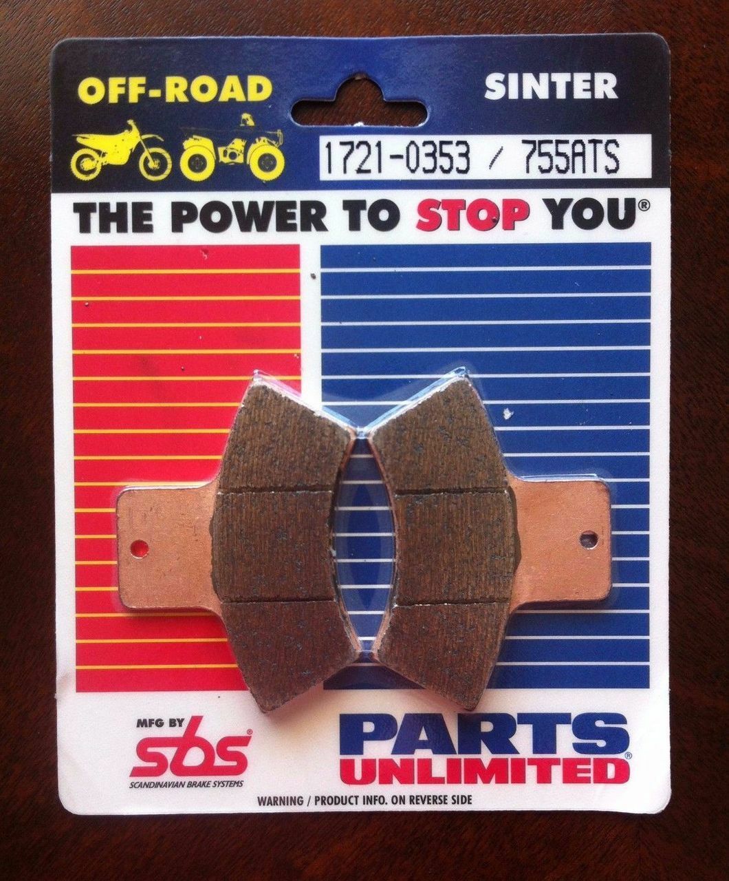 SBS ATS Brake Pads Model No 755ATS Polaris eBay