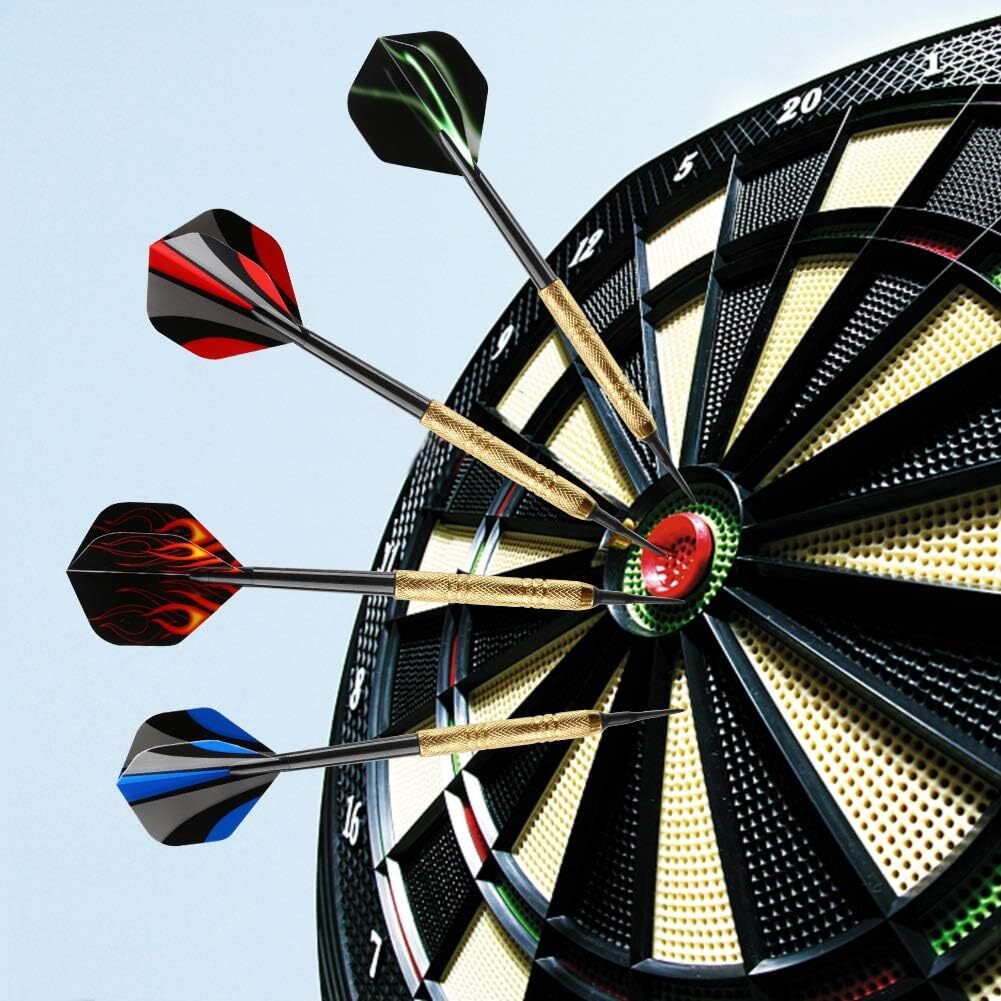 Accmor 12 Pcs Darts Plastic Tip, Soft Tip Darts Set, 14G Plastic Tipped