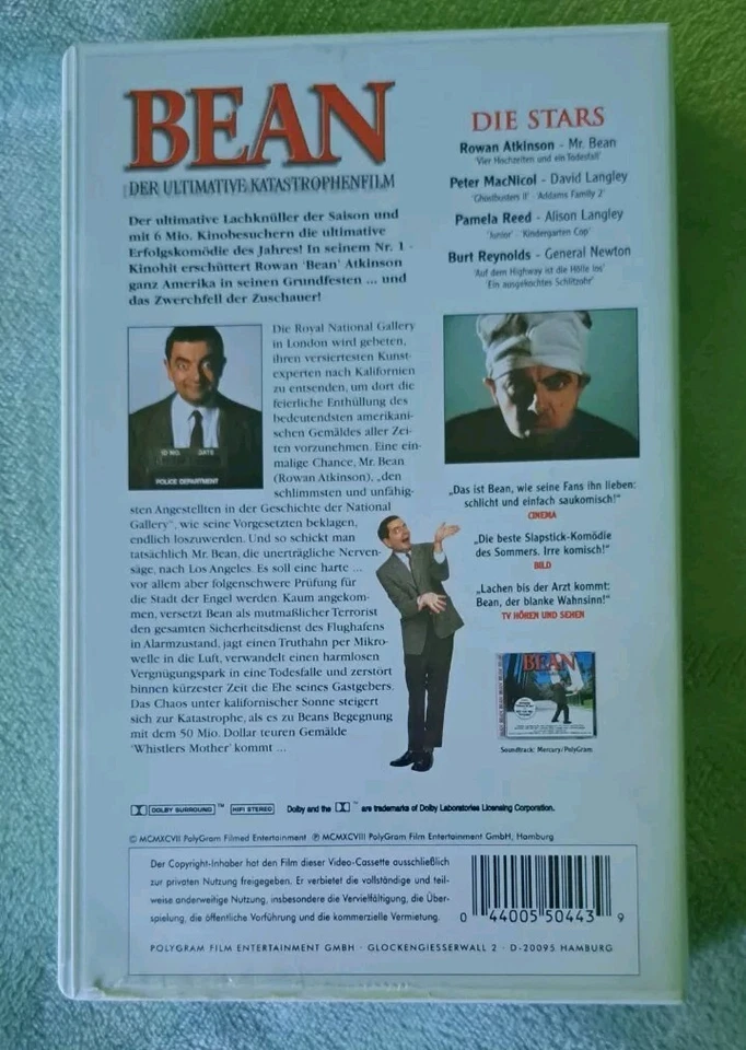 Der Ultimative Katastrophenfilm -  Mr. Bean - VHS Video Kassette Stereo Deutsch - Bild 2 von 4