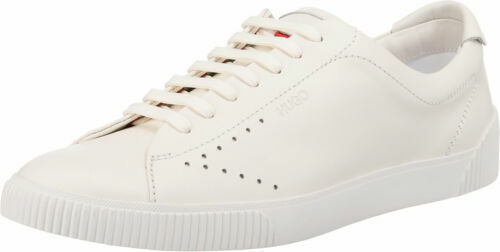 Baskets Hugo Boss Mercedes AMG F1 - Taille 40 EU, Cuir Bleu Nuit, Style Tennis, Occasion Bon état (quelques Traces à L'intérieur)