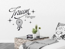 Wandtattoo für Schlafzimmer Deko Wandtatoo Aufkleber Sprüche Traumfänger