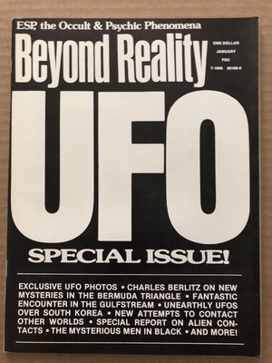Vintage BEYOND REALITY #18 Magazine January 1976 UFO SPECIAL ISSUE