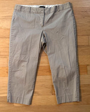 Talbots Petites Khaki Crop Chino Pants - Women's Size 14P
