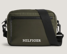 Tommy Hilfiger Monotype Reporter Bag | New w/Tags | Authentic & Top Quality