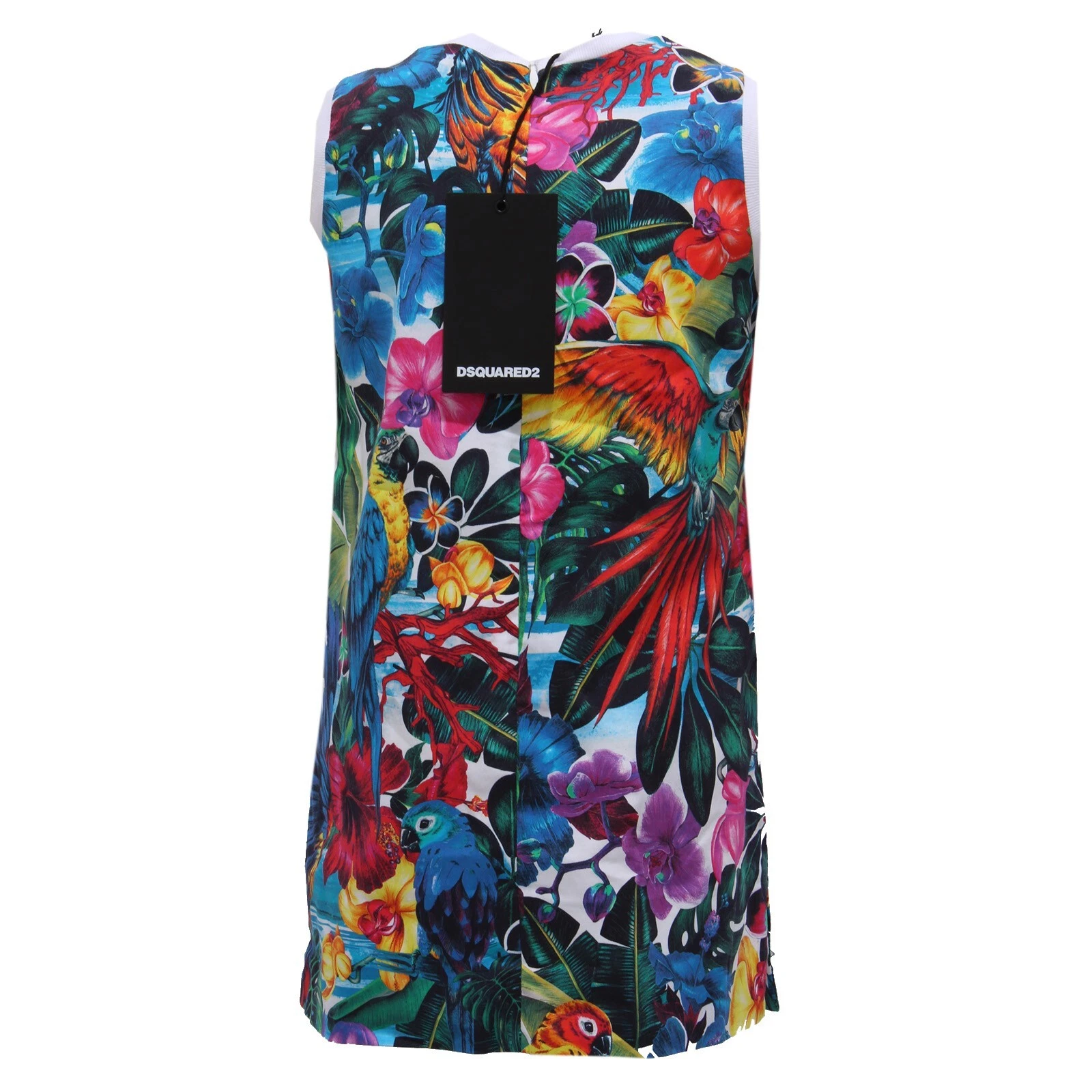 2032Y vestito bimba girl abito DSQUARED2 multicolor dress