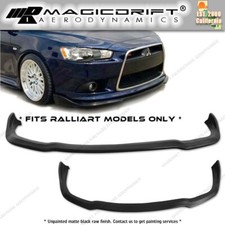 2009-2014 Mitsubishi 9g Lancer Cs2 Cs Front Lip Splitter For Ralliart Models 2009-2014 Mitsubishi 9g Lancer Cs2 Cs Front Lip Splitter For Ralliart Models