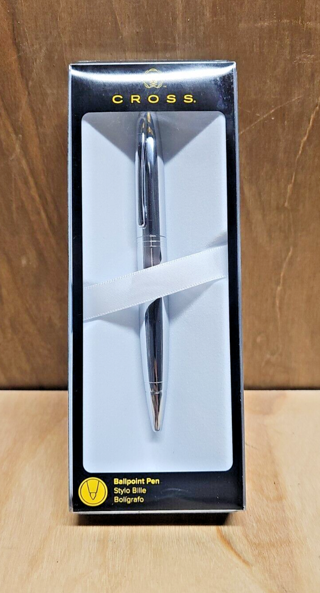 Penna A Sfera Cross Calais Rosso/Cromo - Scrittura Fluida, Design Elegante