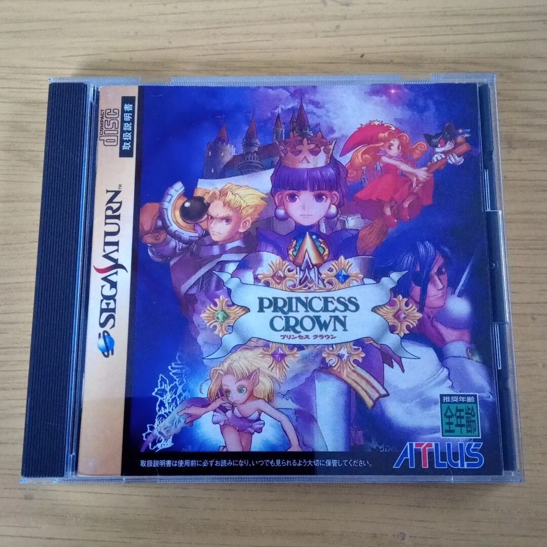 PRINCESS CROWN Sega Saturn SS Japan | eBay