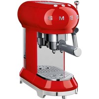 Smeg Ecf01rduk 50's Retro Style Espresso Coffee Machine Red 2 Year Guarantee Smeg Ecf01rduk 50's Retro Style Espresso Coffee Machine Red 2 Year Guarantee