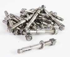 50 x Heavy Duty Dowels M12 Stainless Steel A4 VA Bolt Anchor Heavy Duty Anchor Dowel M 12