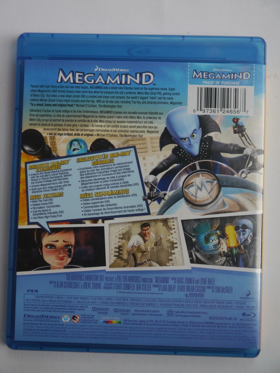 D.4) Megamind. Blu-ray | eBay