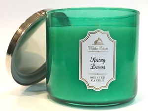 Bath Body Works Spring Leaves 3 Wick Scented Large 14 5 Oz