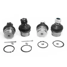 4×Upper & Lower Ball Joints Dana 44 Front Axle 4x4 For Dodge Ford Chevy GMC Jeep