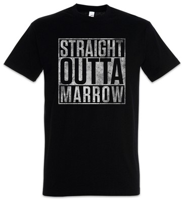 Straight Outta Marrow Herren T-Shirt The Kingkiller Books Fantasy Chronicle