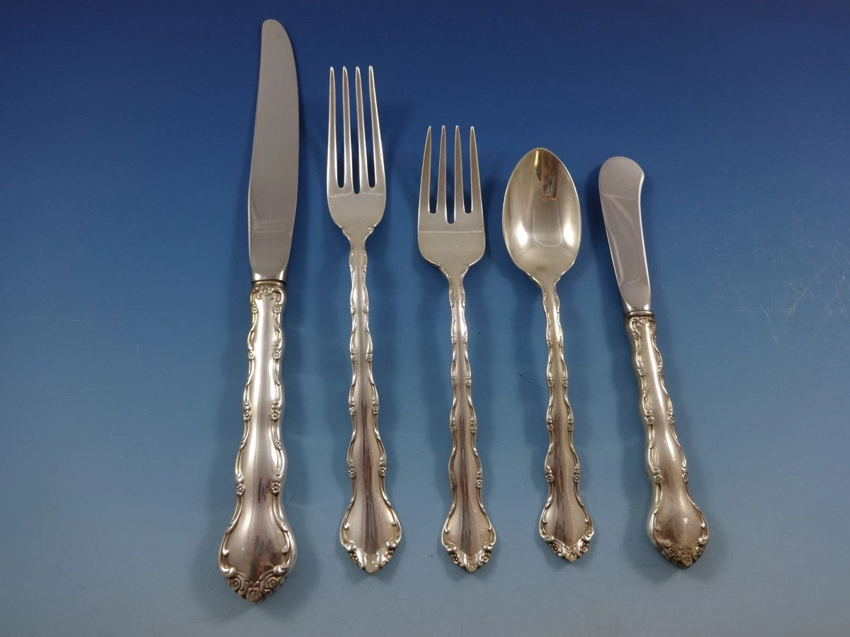 Tara by Reed and Barton Sterling Silver Flatware Set For 8 Service