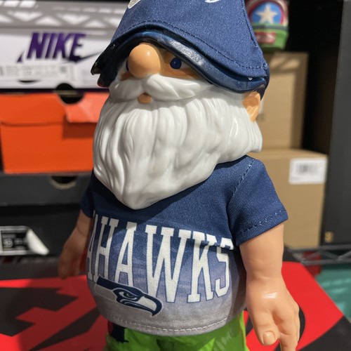 Seattle Seahawks Garden Gnome Forever Collectible FOCO NFL Football Figure 12” - Picture 12 of 14
