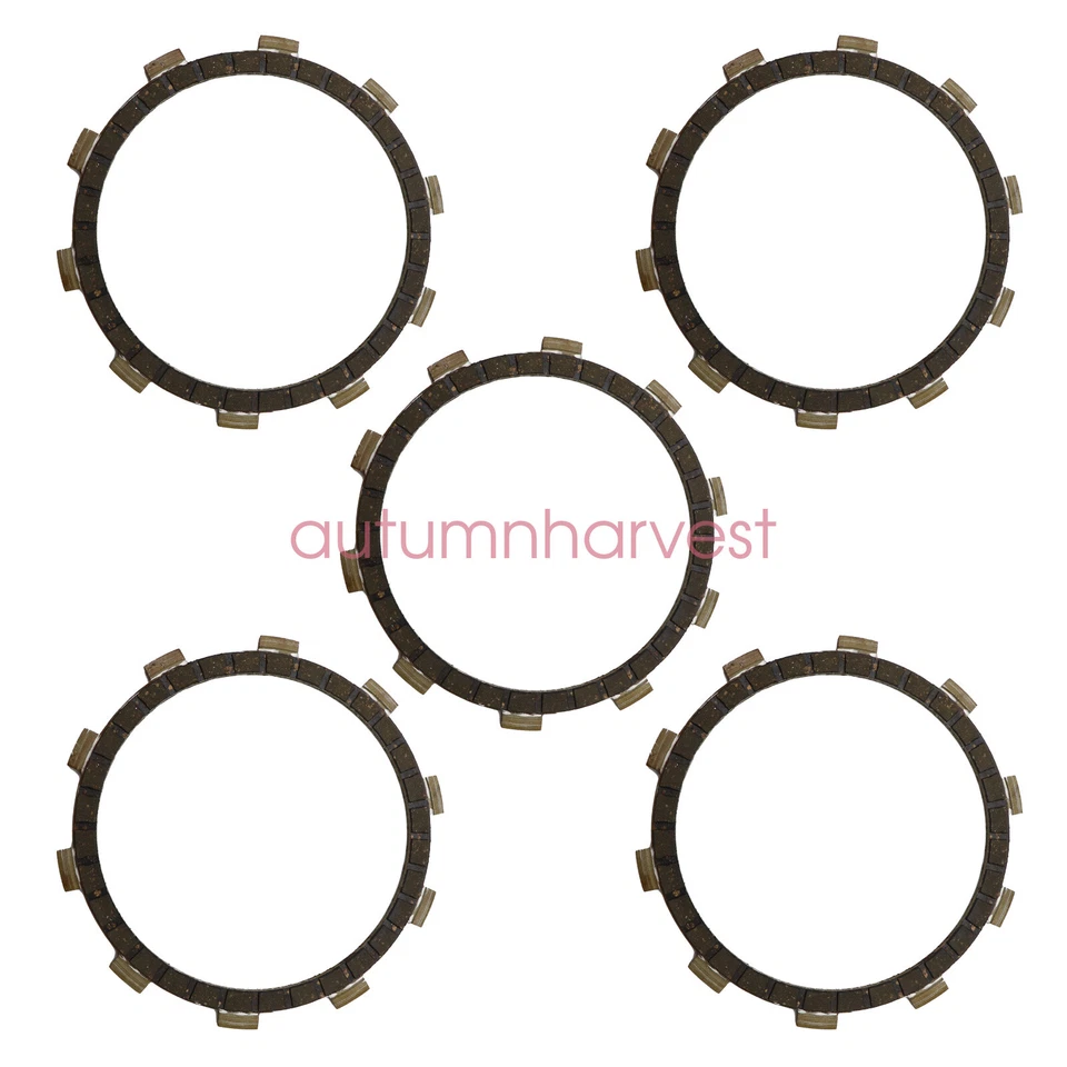 Juego de 5 discos de fricción embrague motocicleta para Yamaha CT1 CT2 CS3 YL1 YA6 YCS1 Foto 3 de 4