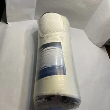 KOLBS White Memory Foam Adjustable Height Bed Wedge Pillow W/ Velvet Cover