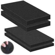 4 Pcs Pick and Pluck Foam Sheets 2 Size Polyurethane Pick Apart Foam Inserts ...