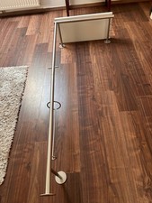 Spinder Wandgarderobe Chrom/weiß mit Hutablage von Spinder