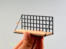 Tiny 1:12 DollHouse Accessories Miniature Wall Storage Shelf Rack Furniture